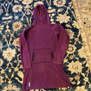 Melanzana Microgrid Hoodie Dress